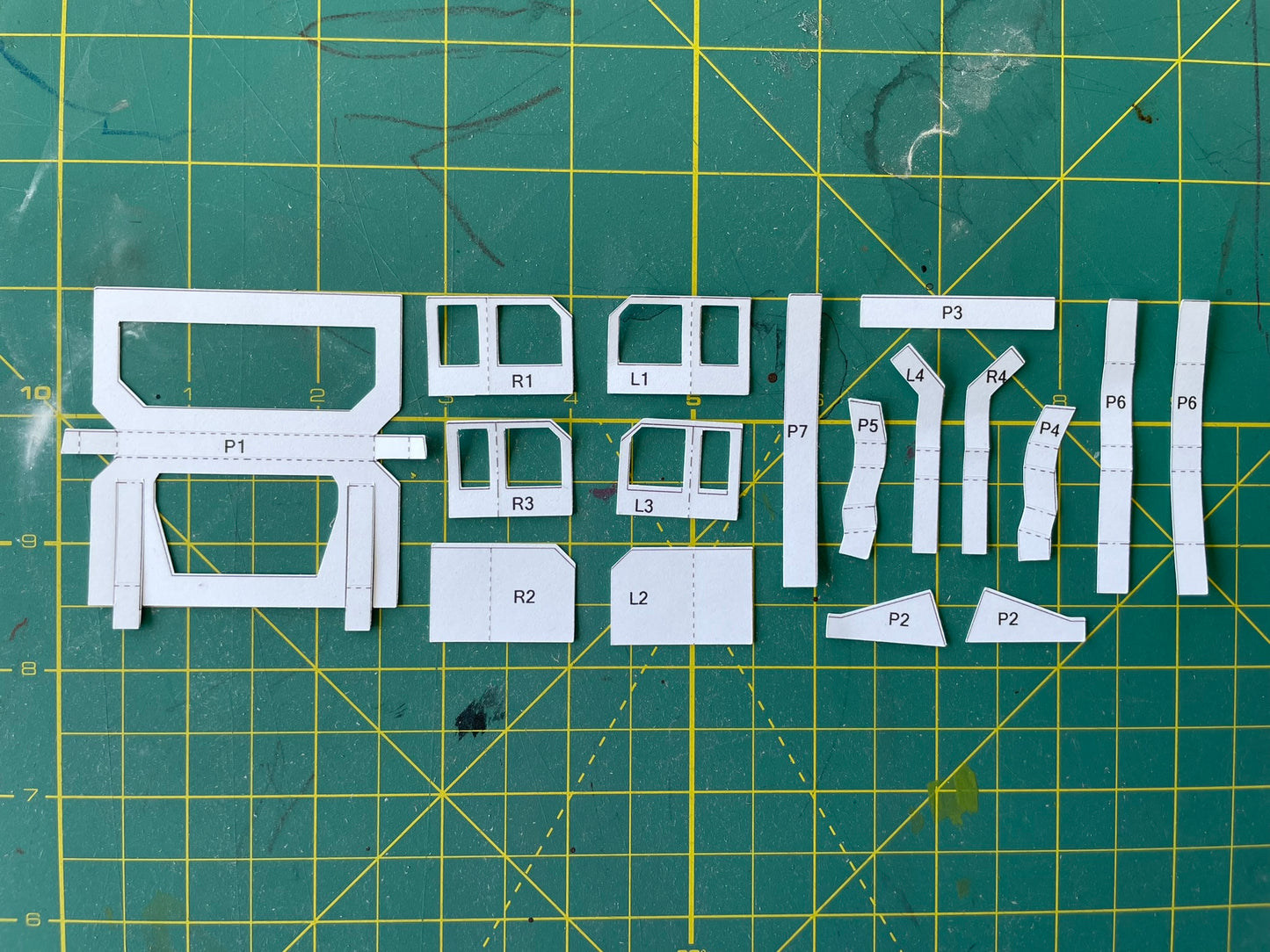 Industrial Barrier Scatter Terrain for Warhammer 40K, Kill Team, Star Wars Legion & Tabletop Games | Printable Digital Download